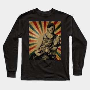 Keith Gilbert // Photo Vintage Retro Look Fan Design Long Sleeve T-Shirt